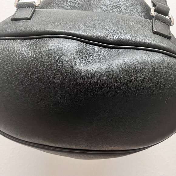 Gucci SOHO Drawstring Backpack - Black Leather - Picture 7 of 7